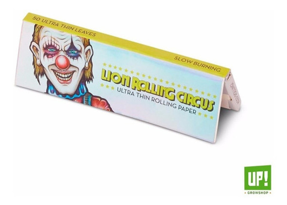 Sedas Papel Para Armar Lion Rolling Circus Silver - Up! Grow 0