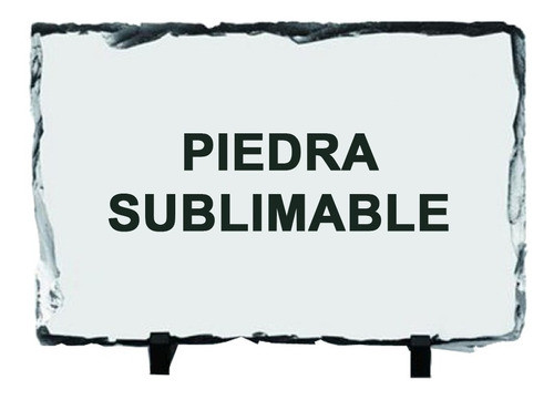 Porta Retrato Sublimable De Piedra Brillante 9x14 P/sublimar 0