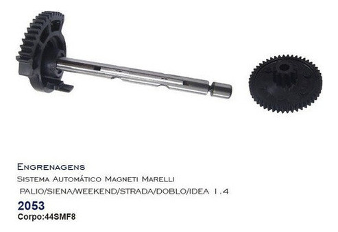 Engrenagem Do Corpo Borboleta Tbi Fiat Punto 1.4 44smf8 0