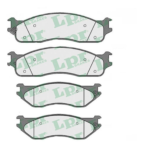 Kit Pastillas De Freno Lpr Dodge Ram 2500 Del Y Tras .../09 0