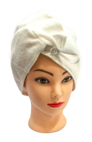 Toalla Para Pelo Turbante Cofia De Secado Rápido Ducha 0