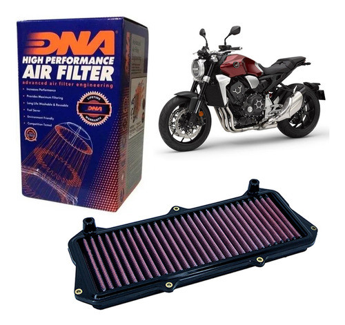 Filtro De Ar Dna Honda Cb1000r Cb 1000r 2019 A 2024 0