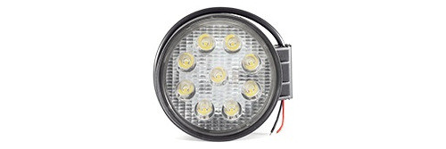 Faro De Led Faro De 9 Led Redondo 27 Watts 6cm Profundidad B 0