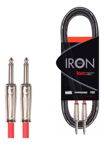 Cable Instrumento Kw 205 Iron 6 Metros 0