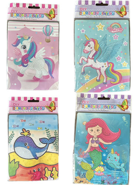 Kit8 Sem Quadro Kit De Moldura De Diamante Pintura 0