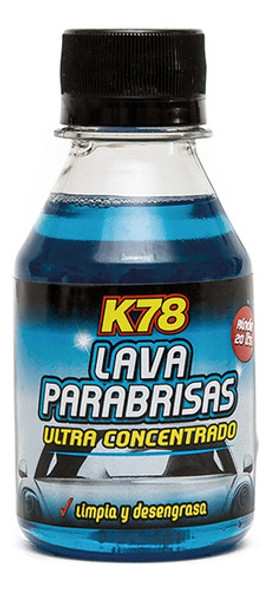 Limpia Lava Parabrisas Ultra Concentrado K78 Auto 0