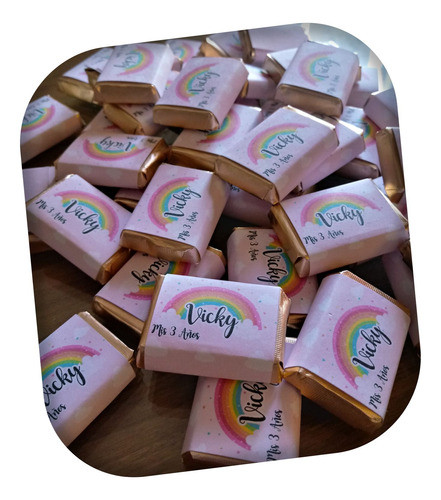 100 Chocolates Personalizados De 5gr {apto Celiacos} 0