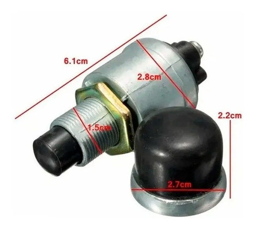 Boton De Arranque Universal Tipo Competicion 12v 20amp 1