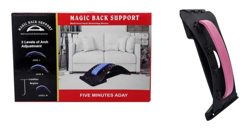 Masajeador Estiramiento Espalda Alivia Dolor Columna Lumbar 0