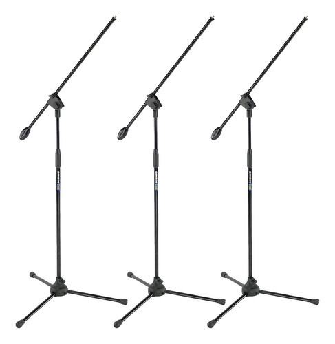 3 Soportes Para Microfono Boom Semi Pesado 0