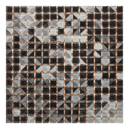 Krystales 30x30 Malla City Negro (1,5x1,5) Totos 0