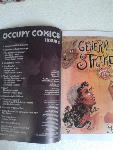 Gibi Em Ingles Black Mask / Occupy Comics 2 2013 / Diversas. 1