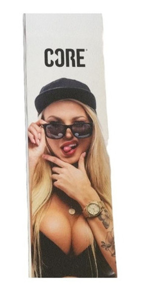 Lixa Core Griptape Loira - Skate Importada Emborrachada 0 Lixa Core Griptape Loira - Skate Importada Emborrachada 0