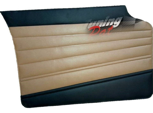 Tapizado De Puerta Peugeot 404 Negro - Beige (dore) 0