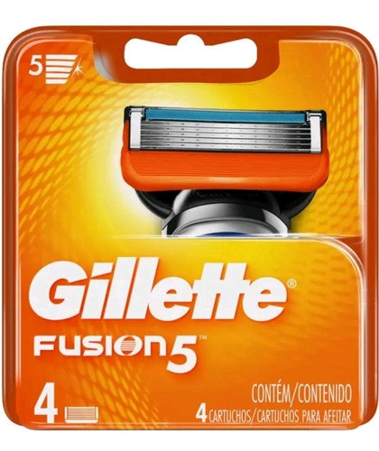 Carga Para Aparelho De Barbear Gillette Fusion5 0