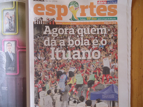 Ituano Campeão Paulista 2014 Jornal Diário De São Paulo 0