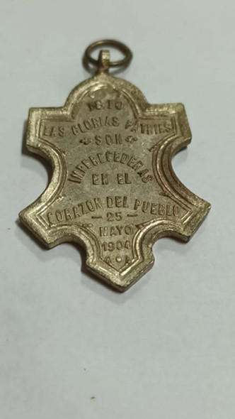 Medalla Conmemorativa Gral. San Martin 25 De Mayo 1904 1