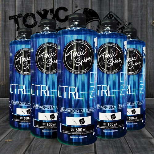 Toxic Shine | Control Ctrl Z | Limpiador Multiuso | Espuma 1