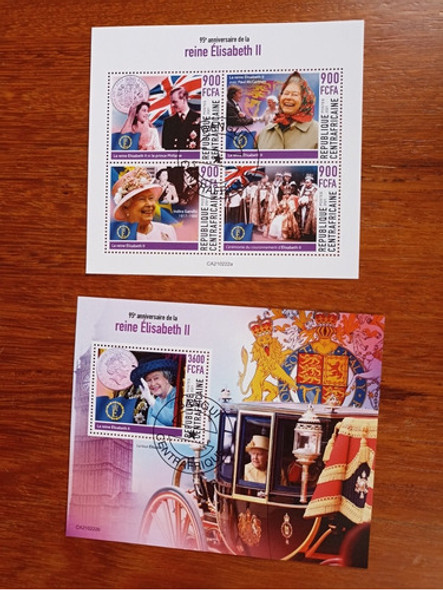 Séries Selos Monarquia - Rainha Elizabeth Ii 0