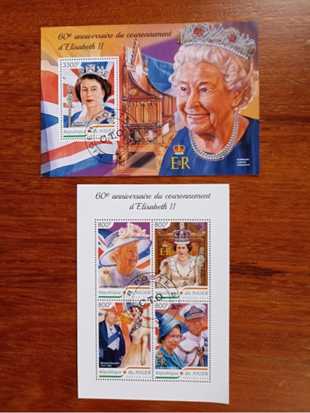 Séries Selos Monarquia - Rainha Elizabeth Ii 1