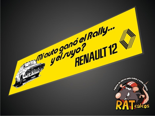 Calco Renault 12 / Rally Recalde 0
