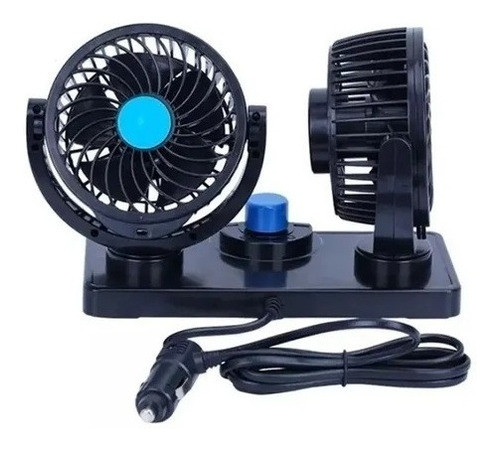 Ventilador Automotivo Duplo 12v Ajustável Forte 2 Velocidade 1