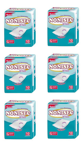 Nonisec Zaleas Descartables X 60 Uni En Palermo 0
