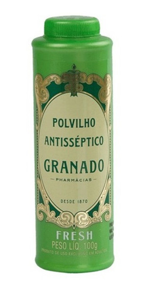 Kit Com 2 Talco Polvilho  Anti-septico  - 100g - Granado 1