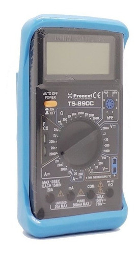 Tester Electrónico Digital Ts-890c Pronext X 5 Unidades 0