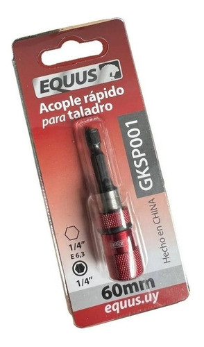 Acople Rápido Equus Para Taladro Gkspcs001 - Tyt 0