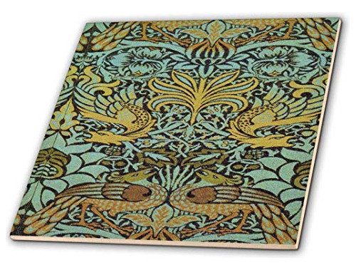 3drose Florene Artes Y Artesanía William Morris Diseños  Ima 0