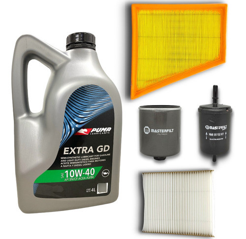 Kit Service Vw Suran Voyage Fox Gol Trend Aceite + 4 Filtros 0