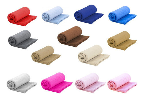 Kit Com 3 Mantinhas Bebê Soft Antialergica Estampas Sortidas 0