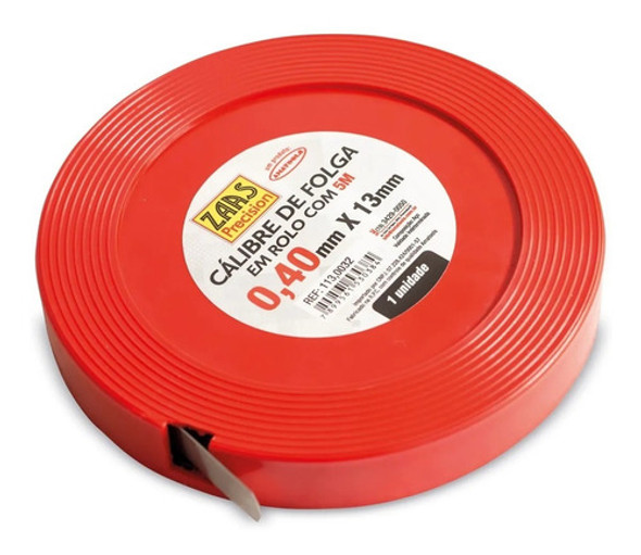 Calibre De Folga Em Rolo 0,06mm X 5m Zaas 0
