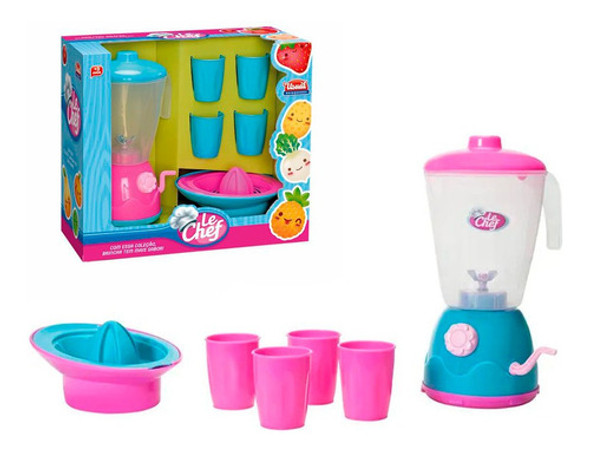 Kit Liquidificador Com Manivela, Espremedor E Copos. 0
