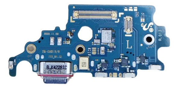 Conector Carga Com Placa Samsung S21 G991 (original) 1