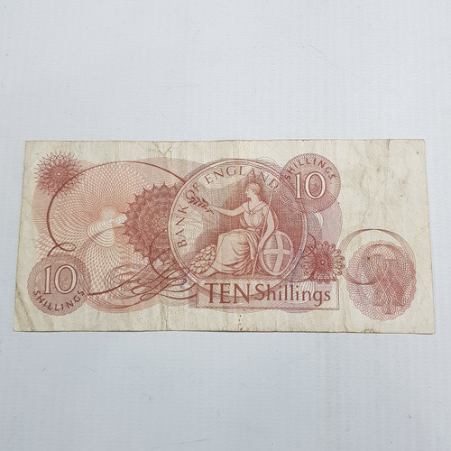 Antiguo Billete 10 Shillings Inglaterra Mag 59806 1
