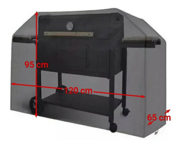 Funda Cubre Parrillas Chica Impermeable 120x65x95 Enviofull 1 Funda Cubre Parrillas Chica Impermeable 120x65x95 Enviofull 1