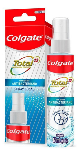 Enxaguante Bucal Total 12 Spray 60ml Colgate 0