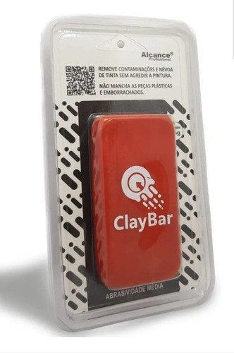 Claybar Barra Limpadora Média Agressiva 75g Alcance Profissi 0