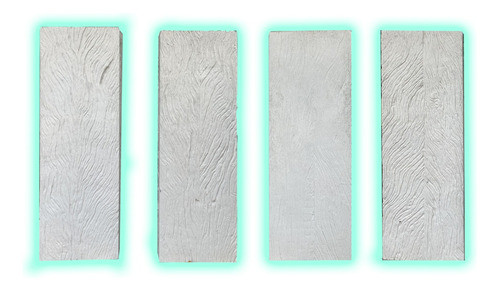 Baldosa Simil Madera 80x26x2.5 Al Hormigon 0