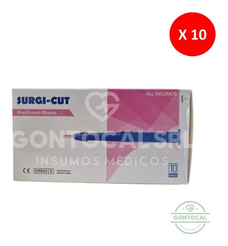 Caja X 10 Punch Para Biopsia N°2 1