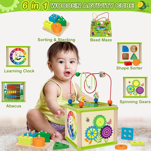 V-opitos Learning Toys Para Niños Pequeños De 1, 2, 3 Años, 1