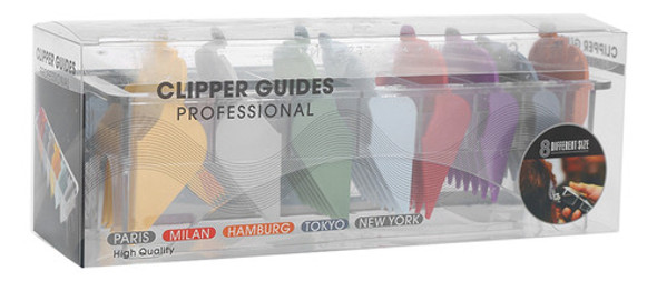 Conjunto De 8 Tamanhos De Ferramentas Guide Comb Tool Rainbo 0