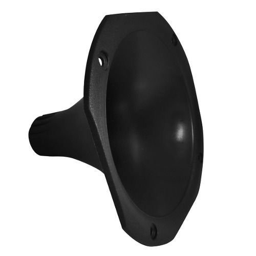 Corneta Plástica Curta Lc 14-50 Preta Com Rosca Para Driver 0