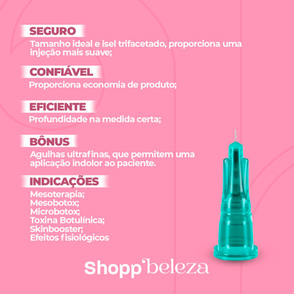 Agulha Lebel Botulinica 32g/4mm 100 Unid 1
