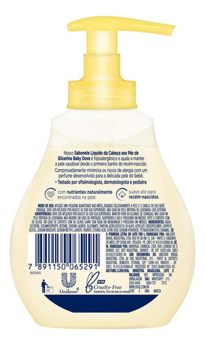 Kit C/ 3 Sabonete Líquido Hidratação Glicerinada Da Cabeça 1