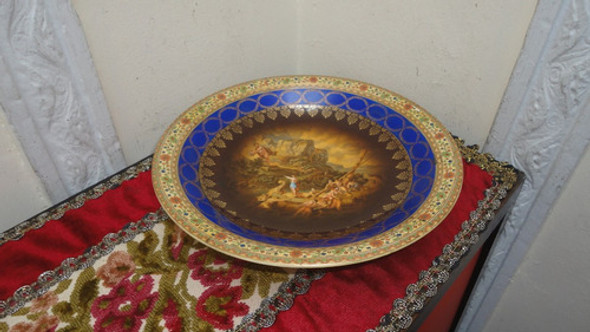 Centro Czechoslovako Antiguo Con Pie Escena Mitologica Vealo 0