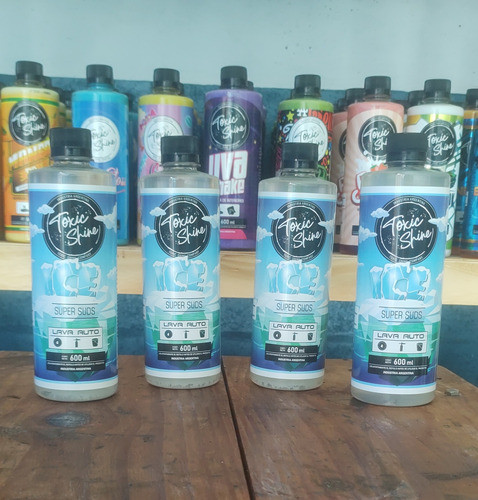 Toxic Shine Shampoo Ice Con Cera 600ml 1