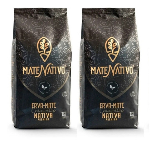 2 Erva Mate Nativo Chimarrão Premium 100% Nativa 1 Kg 0